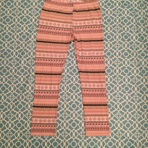 FRUMOS Peach and cream Seasonal Leggings - Picture 4 of 7